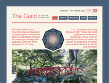 Tablet Screenshot of guildofpastoralpsychology.org.uk